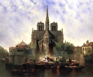 Cathédrale Notre-Dame, Paris, 1893